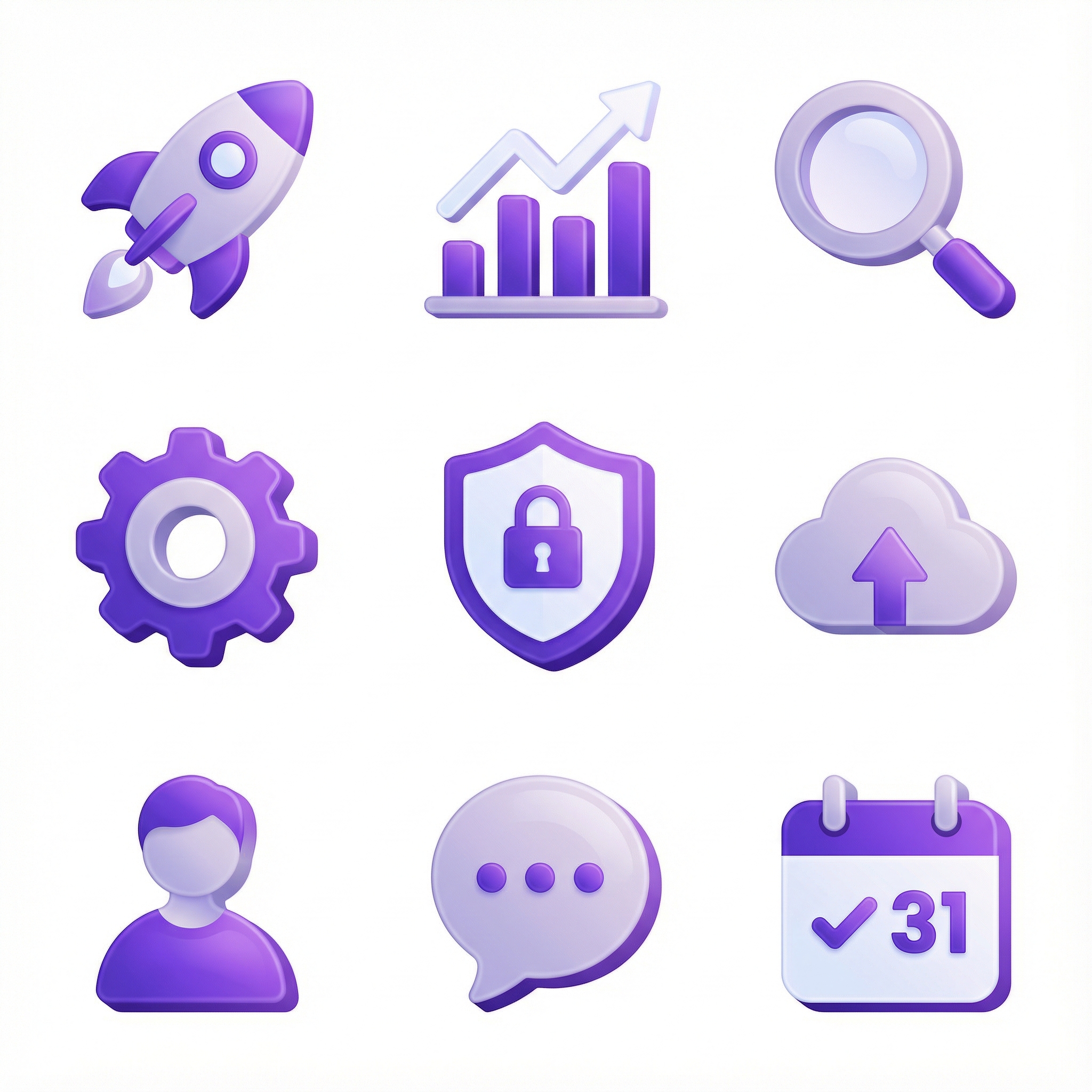 3D Gradient Plastic 2